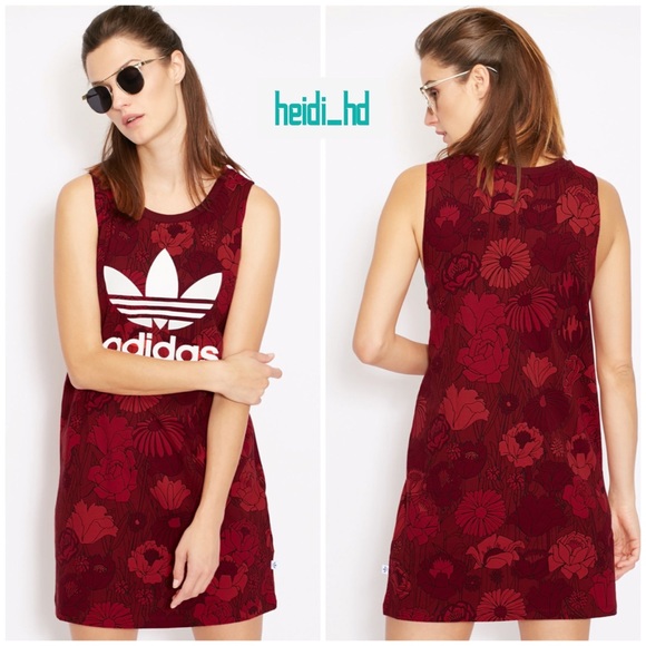 adidas trefoil tank dress